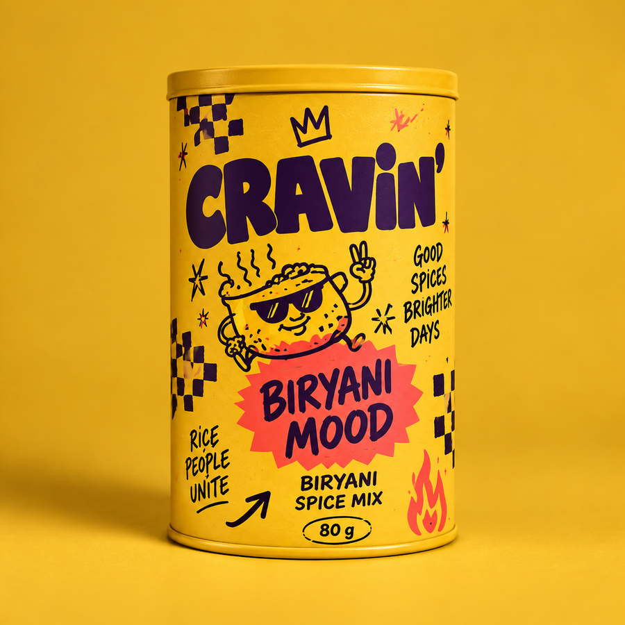 Biryani Mood 80 g packaging
